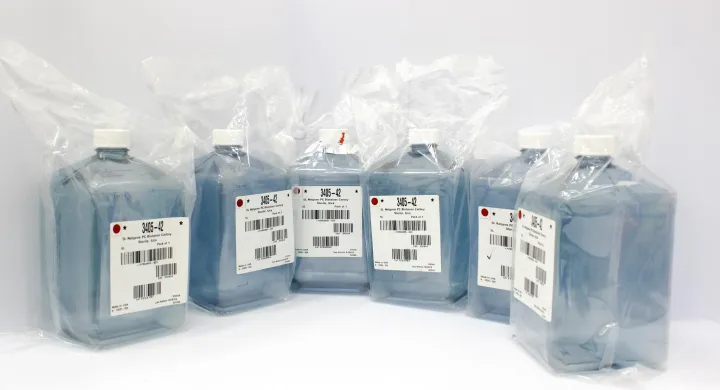 Thermo Scientific Nalgene 5L Biotainer Polycarbonate Carboy Set with Silicone-Lined Closure