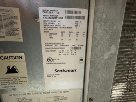 Scotsman Prodigy C0322SA-1B Commercial Stainless Steel Ice Maker-cover