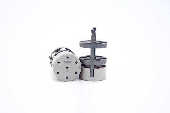 Hettich 5129 Centrifuge Adapter for 7 × 15 mL Conical Falcon Tubes, Rotor 4446, Set of 2-cover