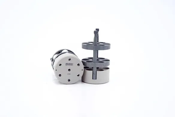 Hettich 5129 Centrifuge Adapter for 7 × 15 mL Conical Falcon Tubes, Rotor 4446, Set of 2