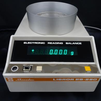 Shimadzu EB-280 Electronic Analytical Balance with 280g Capacity-cover