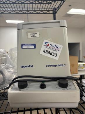 Eppendorf 5415 C Benchtop Microcentrifuge for Molecular Biology Applications-cover