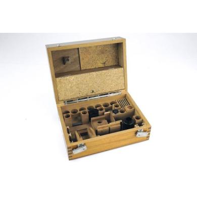 Leitz Wetzlar Holzbox Kiste Case Wooden Box incl. Extention Tubes-cover