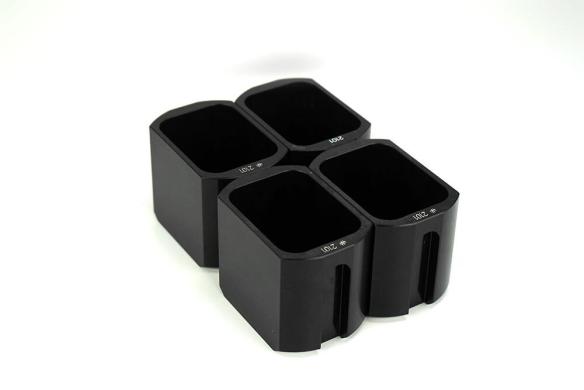 Heraeus Sepatech #2101 Centrifuge Rotor Buckets, Set of 4