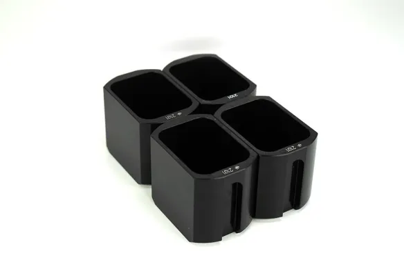 Heraeus Sepatech #2101 Centrifuge Rotor Buckets, Set of 4