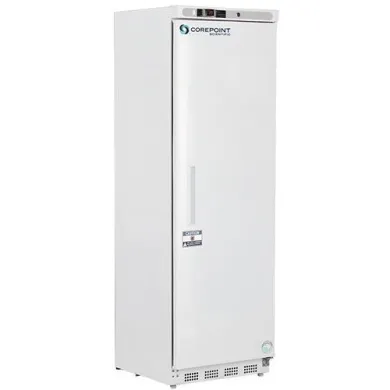 Corepoint Scientific NSPF141WWW-0MHC -15C to -25C Single Swing Solid Door Freezer