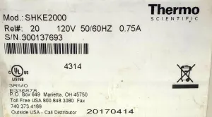 Thermo Scientific MaxQ 2000 Digital Benchtop Orbital Shaker with Microplate Platform, 7 of 7