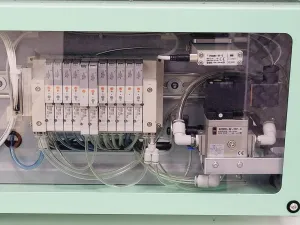 Singer Robot Model Rotor-HDA Integrated with Junair OF302-4S Orbital Shaker and Werther CW 100/24 AL Cooling Unit, 16 of 25