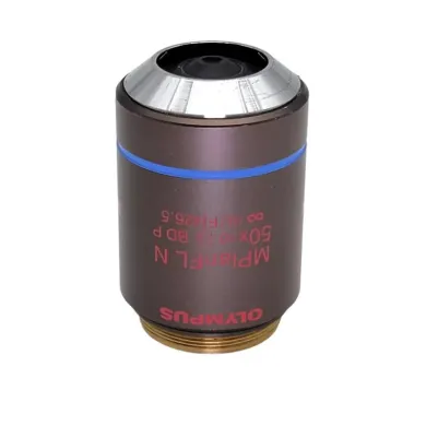 Olympus MPlanFL N 50x BD P Pol Microscope Objective Lens