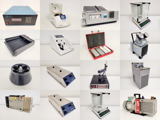Mixed Job Lot of Laboratory Equipment from Techne, Perkin Elmer, Mettler, Jun-Air, and Others-cover