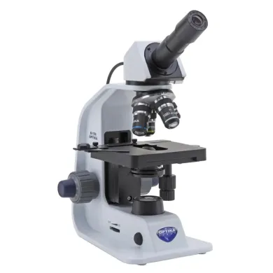 B-150 ALC Monocular Brightfield Microscope with 1000x Magnification and LED Illumination