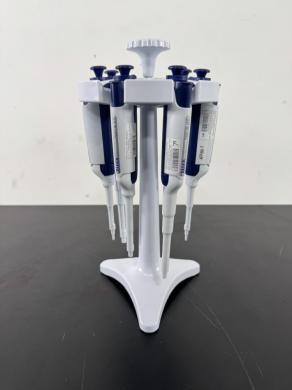 Rainin Pipet-Lite XLS Single Channel Pipettes with Dedicated Stand - Set of 7-cover