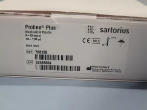 Sartorius Proline Plus Multichannel Pipette, 10-100 µL, 4 of 4