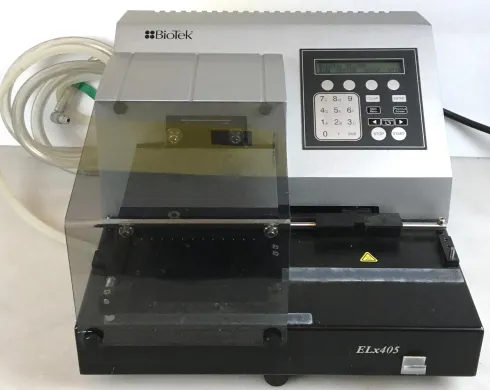 BioTek ELx405RS 96-Well Microplate Washer with Ultrasonic Cleaning