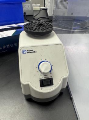 Fisher Scientific Analog Vortex Mixer Model 9454FIALUS with Rubber Mixing Platform-cover