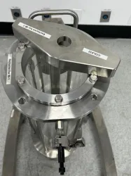GE Axichrom 140/300 Preparative Chromatography Column with Mobile Stainless Steel Stand, 2 of 8
