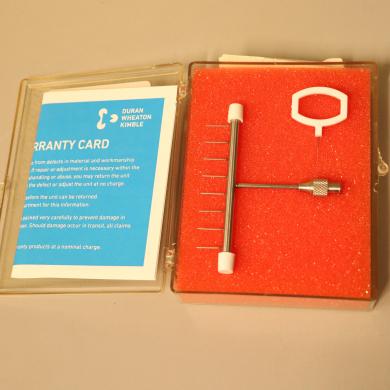 DWK 851381 9MM C To C Straight Manifold Self-Refilling Syringe-cover