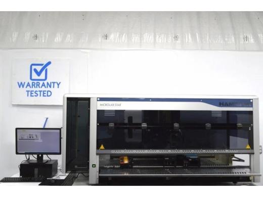 Hamilton MICROLAB STAR Liquid Handler w/ Span-8, CO-RE 384 head, CO-RE Gripper, Autoloader-cover