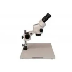 Meiji EMZ-5 Zoom Stereo Microscope with MA502 Eyepieces and KBL Large Base Stand, 4 of 6