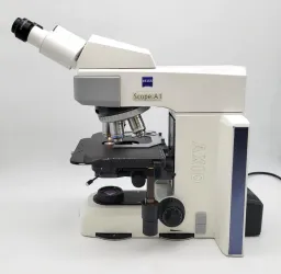 Zeiss Axio Scope A1 Research Microscope with 100x Oil Objective, 2 of 8