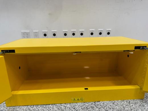 Justrite Sure-Grip EX 12 Gallon Flammable Liquid Storage Cabinet-cover