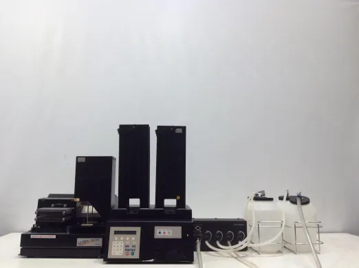 Titertek M384 Atlas Microplate Washer with Titan Stacker for 96/384 Well Plates