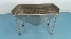 Stainless Steel Grated Laboratory Funnel for Filtration and Sample Preparation, 3 of 4