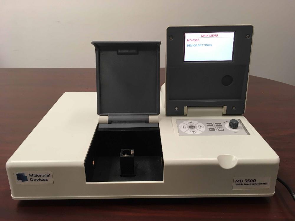 Millennial MD3500 Visible Spectrophotometer with Polychromatic and CMOS Detector Technology
