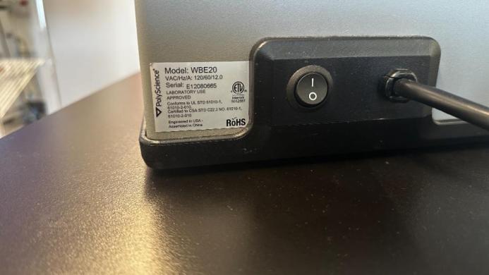 VWR WBE20 Digital Temperature-Controlled Laboratory Water Bath-cover