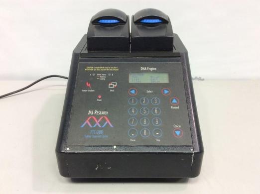 MJ Research PTC-200 DNA Thermal Cycler with Dual 30-Well Blocks, -5°C to 105°C Range-cover
