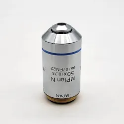 Olympus MPlan N 50x Metallurgical Microscope Objective, 2 of 3