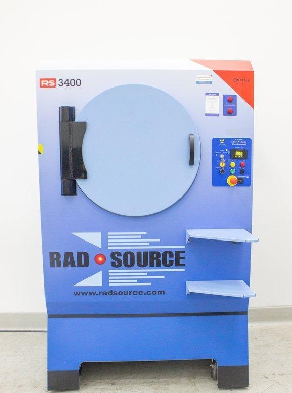 Rad Source RS 3400 X-Ray Blood Irradiator with Patented Quastar Emitter and Rotating Carousel