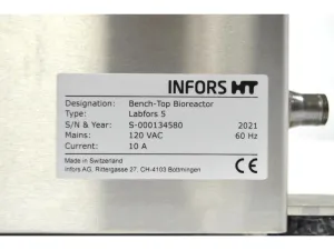Infors HT Labfors 5 Triple-Station Benchtop Bioreactor System with 3.6 L Jacketed Vessels, 61 of 61