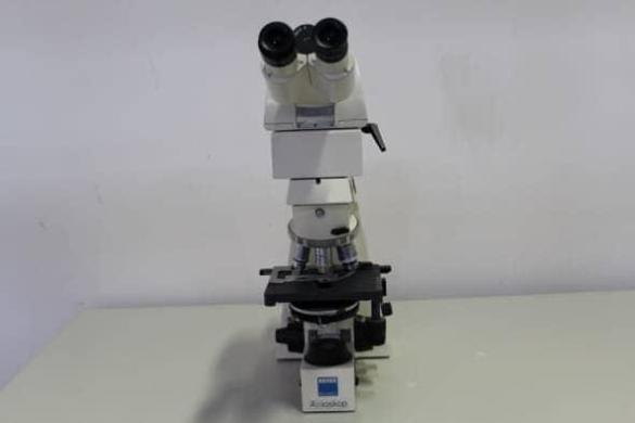 Carl Zeiss Axioskop 20 451487 Binocular Transmitted Light Microscope-cover