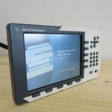 Agilent 1200 Instant Pilot-cover