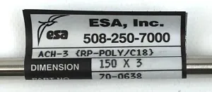 Helix Chromatography ACH-3 RP-Poly/C18 Reversed-Phase HPLC Column 15 cm × 3 mm × 5 µm, 19 of 24