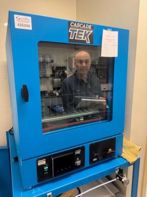 Cascade Tek TVO-5-VC Laboratory Vacuum Drying Oven with External Agilent IDP-7 Pump-cover