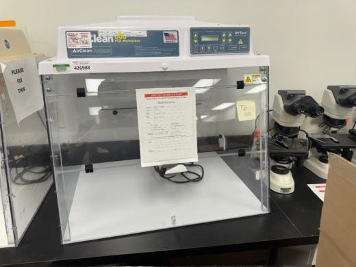 AirClean Systems AC632LFUVC PCR Workstation with HEPA Filtration and UV Decontamination-cover