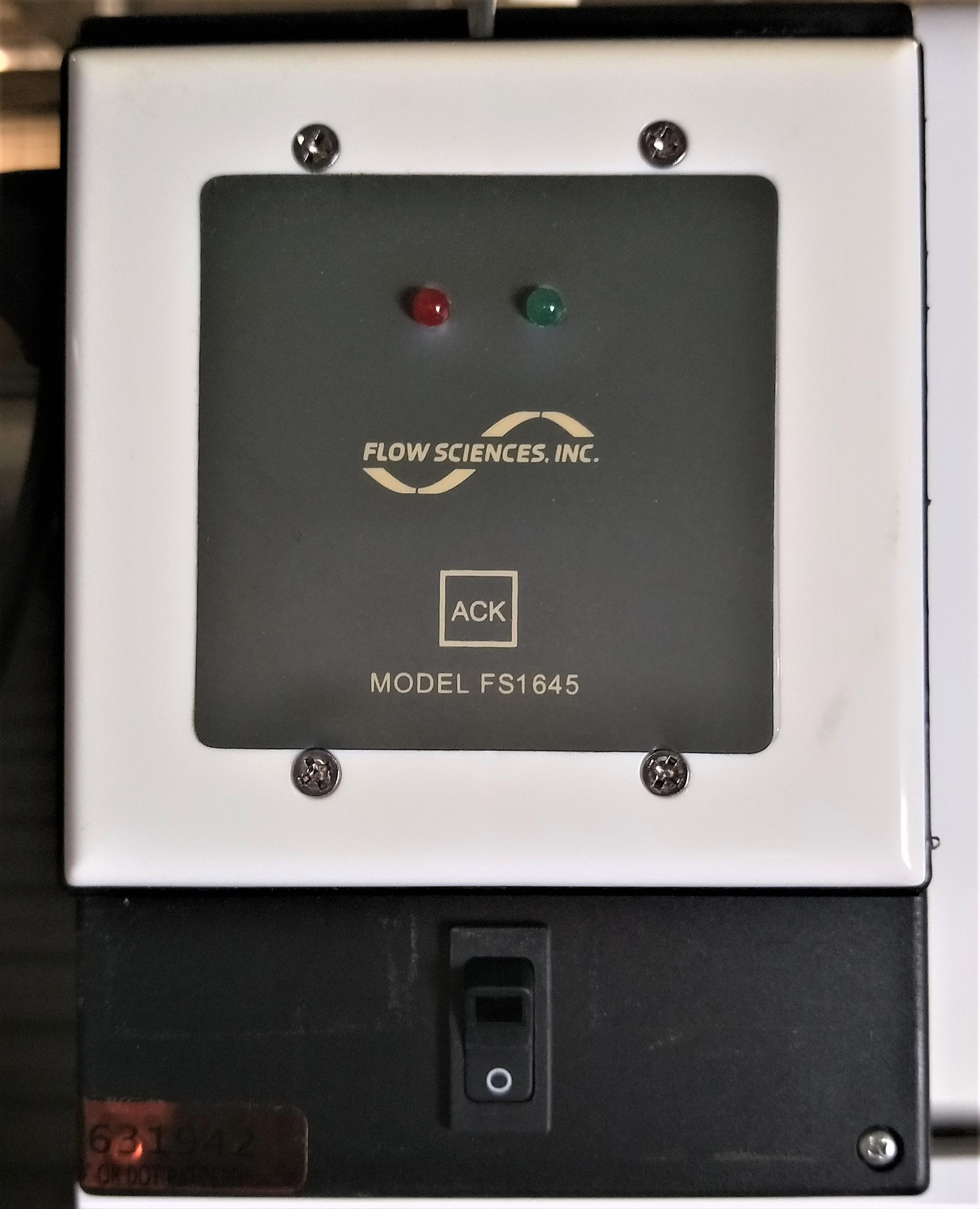 Flow Sciences FS4710 / FS11300A Dual HEPA BIBO Balance Enclosure with FS1645 Air Monitor