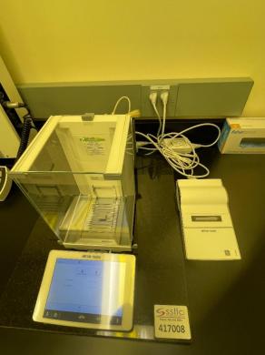 Mettler Toledo XPR225DR Analytical Balance System with Touchscreen and Printer-cover