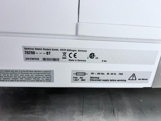 Sartorius Sartocheck 4 Plus Model 26288---BT Filter Bag Integrity Tester with Touchscreen-cover