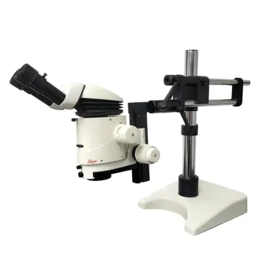 Leica MZ16 Stereo Microscope with Tilting Ergo Binocular Head and Boomstand