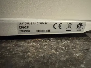 Sartorius CPA2P Analytical Microbalance with Digital Display and Stainless Steel Platform, 2 of 2