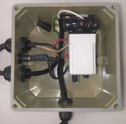 Treadlite II Foot Switch with Royal RBJ66L Junction Box, Macromatic Time Delay Relay, and Asco Solenoid Valve, 3 of 9