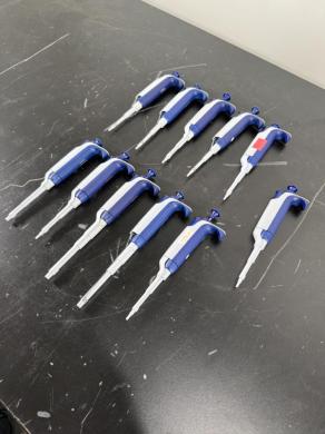 Rainin Pipet-Lite XLS Single Channel Laboratory Micropipettes - Pack of 12-cover