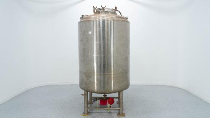 DCI 500 Gallon Stainless Steel Storage Tank for Bioprocessing Applications-cover