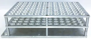 Merck 96-Place Mountable Stainless Steel Vial Rack for Autosamplers and Scintillation Counters, 3 of 4