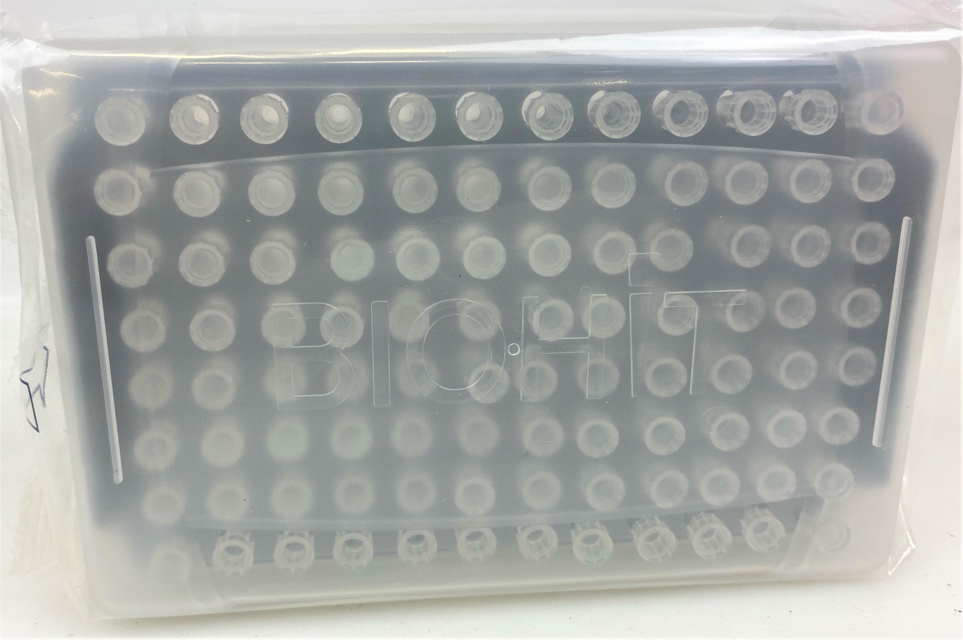 BioHit Optifit 790010 Pipette Tips, 0.2–10 µL, Rack of 96 Tips