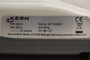 Kern PFB 200-3 Precision Balance, 2 of 2