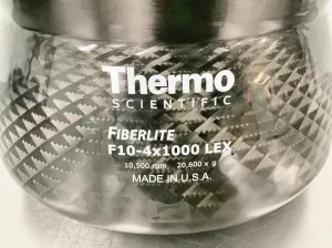 Thermo Scientific Fiberlite LEX F10-4×1000 High-Speed Carbon Fiber Fixed Angle Rotor, 10 of 10